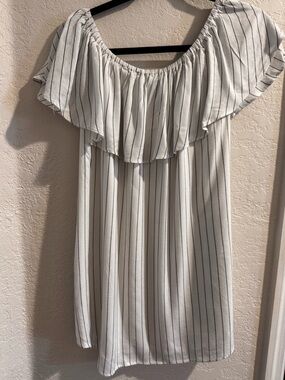 White Off Shoulder Dress